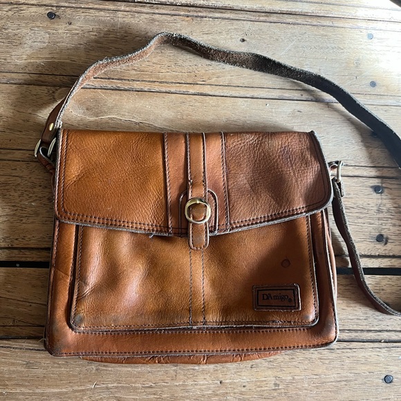 Handbags - DA MIGO VINTAGE genuine leather bag! Beautiful bag
